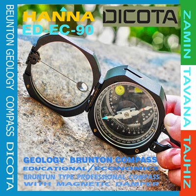 كمپاس برانتون| قطب نما  زمین شناسی