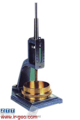  دستگاه اندازه گیری نفوذ پذیری سیمان (سوزن ویکات) با سوزنهای اولیه و ثانویه 