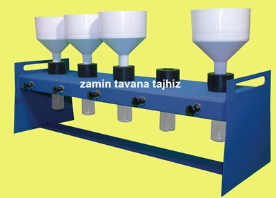 FILTER FUNNEL STAND SOIL  پایه عصاره گیری خاک