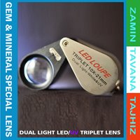 عدسی دستی /لوپ دستی/HAND LENS UV/LED