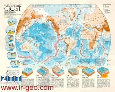 Earth's Dynamic Crust Map