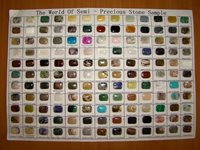 The world of semi - percious stone sample