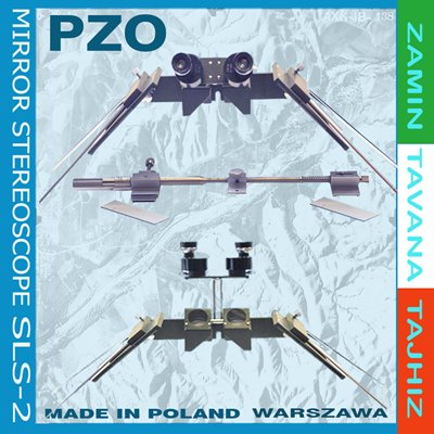 MIRROR SREEOSCOPE  استریوسکوپ رومیزی آینه دار
